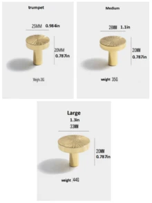 1pc Handcrafted Vintage Brass Hammered Finish Cabinet Drawer Pull Handle, Suitable For Hotel, Restaurant, Home Decor, Bookcase, Kitchen Cabinet, Storage Cabinet, Bathroom, Kids Room Drawer - Gold - View 4