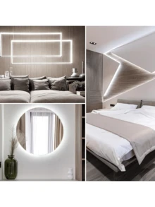 10米/5米/3米/2米/1米柔性LED灯带，USB供电，带开关控制，防水灯条，墙壁粘贴式壁灯，适用于客厅、卧室、墙壁、厨房、衣柜、梳妆台、庭院、露台、派对装饰照明