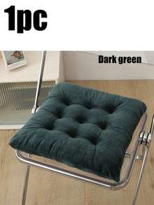 1PC Minimalist Office Seat Cushion, Double-Sided Plush Dining Chair Pad, Thick Meditation Cushion, Non-Slip Home & Dining Room Pad, Buttock Pad,Breathable And Comfortable Seat Cushion, Universal In All Seasons, Suitable For Cars, Restaurant Chairs, Office Chairs, Garden Chairs - Multicolor - View 15