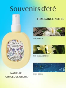 Premium brasilianische Blumenduft-Kollektion, natürlicher Aromatherapie-Stoff- & Kleidungserfrischer, langanhaltender Sommer-Gardenie-Jasmin-Orchideen-Ozeanhauch-Raumspray, feuerloses Reediffuser-Alternative mit ätherischen Ölvorteilen
