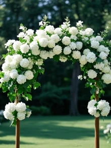 Nejlue Artificial Flowers/Plants1111 Home & Living 5 piezas de flores artificiales de hortensia con tallos - Ramo de hortensias artificiales con aspecto real de seda para ramos de boda DIY, decoración de fiestas nupciales, arreglos para el hogar y la oficina (sala de estar, cocina, jardín, hotel), ideas de regalo para el Día de la Madre, cumpleaños y San Valentín, decoración de habitaciones, decoración del hogar, decoración de otoño, decoración de dormitorios, decoración de Halloween, decoraciones de boda