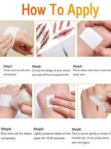 10 fogli di tatuaggi temporanei a forma di ragno, decorazioni per Ognissanti con ragnatela, kit per trucco gotico, decorazioni per feste