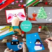 80/160/200/320/400/560对圆点紧固件钩环带强力自粘尼龙圆点贴纸黑白透明互锁DIY配件 - 彩色 - 查看 8