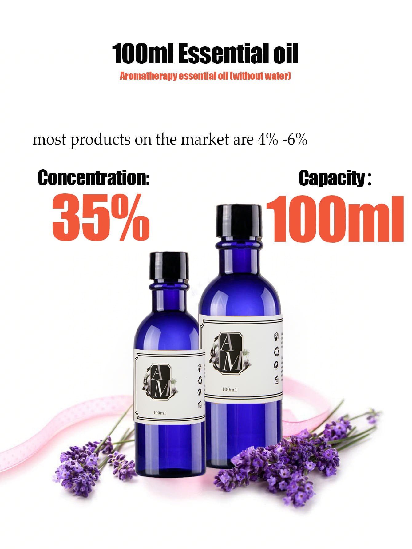 100ml香薰精油扩香机香薰油适用于家居香薰酒店香薰机精油扩香机香薰油适用于香薰扩香机/香薰机/喷雾器/车载香薰机/扩香机 - 白色 - 查看 1