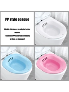 Kąpiel nasiadowa na hemoroidy, opieka poporodowa, ulga w okolicy krocza, nierozkładana wanna do karmienia piersią, deska sedesowa z haczykami, wanna z bidetem, niezbędne akcesoria po porodzie, leczenie hemoroidów, pasuje do każdej deski sedesowej Łazienka Akcesoria łazienkowe Narzędzia łazienkowe