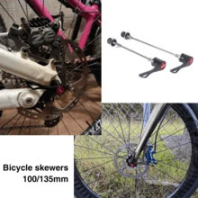 ZTTO 1 Pair Bicycle Parts Road Bike QR Screw Skewers 100 135mm Axle DT Quick Release Skewer Lever MTB Mountain Bikes Accessories - Multicolor - View 6