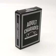 Adult Charades Card Game,Funny Prank Game,Adult Party Games, Casual Parties, Word Guessing Card Games, Entertainment Games. Cards Are Suitable For 4 Or More People, And Make Great Gifts For Christmas, Valentine's Day, And Halloween Parties