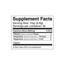 Anima Mundi Apothecary Mangosteen Hibiscus Beauty Tonic - Organic Mangosteen Fruit Powder With Hibiscus Flower - Contains Naturally-Occurring Vitamin C For Skin And Immune Support (4oz _ 113g) - 白色的 - 查看 4