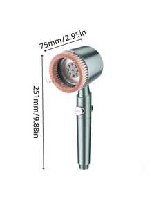 NetHong Shower Head And Hose High Pressure Set Adjustable Powerful Soft Water Handheld - Green Silver(Type C) - View 10
