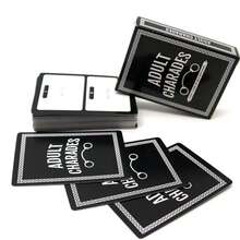 Adult Charades Card Game,Funny Prank Game,Adult Party Games, Casual Parties, Word Guessing Card Games, Entertainment Games. Cards Are Suitable For 4 Or More People, And Make Great Gifts For Christmas, Valentine's Day, And Halloween Parties