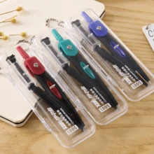 Back To School Compass 2-PieceSet, Student Geometry DrawingTools, Math Class Essential Supplieswith Portable Case