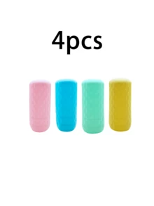 16pcs Silicone Leak-Proof Travel Containers Set, Toiletry Organizer, 12/8/4/1pcs Silicone Travel Bottles Leak-Proof Tools, Elastic Sleeves Fit Most Bottles, Multiple Colors, Unisex, Suitable For Travel Bags, Travel Essentials, Study Supplies, Holiday Camping, Beach Vacation, Air Travel, Honeymoon, Christmas/Halloween Gifts, Mini Perfume/Toiletry Leak-Proof Accessories - Multicolor - View 19