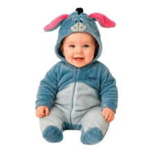 Disney Pack 4 Rompers For Baby Goofy, Winnie Pooh, Eeyore, Donald - Multicolor - View 2
