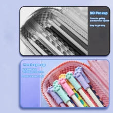 BANUCHE 10pcs Cat Paw Cartoon Pencil Toppers, Pencil Cap Protectors, Durable And Comfortable Top Design, Pencil Cap Style