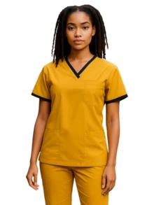 Filipina Médica Quirúrgica Dama London - Amarillo - Ver 1