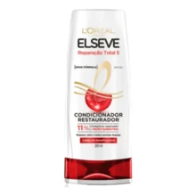 Condicionador Reparação Total 5+ Elseve 200ml - Branco - Visão 1