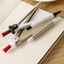 Back To School Compass 2-PieceSet, Student Geometry DrawingTools, Math Class Essential Supplieswith Portable Case