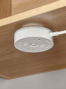 Set de 5 ganchos de pared fuertes e inapreciables - Una solución de almacenamiento de cables eléctricos para dormitorios, cocinas, baños y oficinas, con un diseño adhesivo resistente, ahorro de espacio y ganchos multifuncionales fáciles de instalar