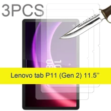 3PCS For Tab P11 Gen 2 11.5" P11 2nd Gen 2022 TB350FU TB350XC Tempered Glass Screen Protector Protective Tablet Film