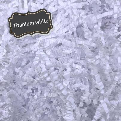 1 件，20 克，30 克，50 克，100 克，礼品包装填充纸碎，适用于婚礼、情人节、万圣节、父亲节、母亲节派对和装饰，皱纹纸碎拉菲草易碎礼品保护