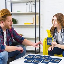 Date Night Rescue - 46 Scratch Card Interactive Card Game Designed For Couples On Dates And Travels, Fun Interactive Entertainment Cards To Enhance Relationship And Unlock Intimate Moments, Suitable As Thanksgiving, Valentine's Day, Christmas, Halloween Party Gift And Halloween Night Party Game