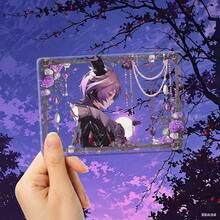 1 件山海经拟人亚克力透明卡 - 完美礼物、生日礼物、圣诞礼物、万圣节配饰 - 彩色 - 查看 4