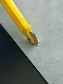 1pc Tailor Tracing Wheel, Multicolor, Leather Tool Marking Wheel, Garment Pattern Pressing Wheel, Marking Knife, Colored Plastic - Multicolor - View 7