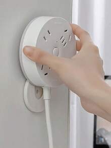 Set de 5 ganchos de pared fuertes e inapreciables - Una solución de almacenamiento de cables eléctricos para dormitorios, cocinas, baños y oficinas, con un diseño adhesivo resistente, ahorro de espacio y ganchos multifuncionales fáciles de instalar