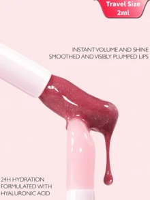 [Travel Size - 2ml] Dior Addict Lip Glow - Instantly Plumping, Long-Lasting Hydration - 24-Hour Moisture - #001 Pink Sheer(2ml) - View 5