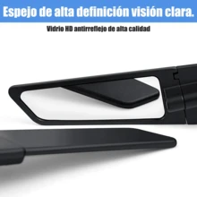 Motorcycle Rearview Mirror Invisible Modified Universal Reflector - Black - View 3
