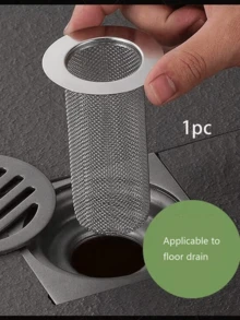 1 nắp cống bằng thép không gỉ có lưới lọc tóc, thích hợp cho phòng tắm/nhà vệ sinh/nhà bếp, trang trí phòng tắm gia đình, trang trí mùa thu, trang trí mùa tựu trường. - Nhiều màu - Xem 15