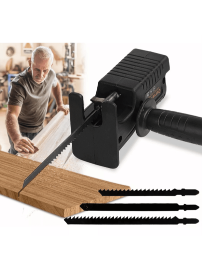 Adaptador Taladro Sierra Para Taladro Reciproca Convertidor