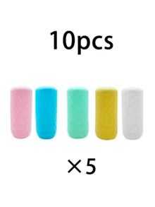 16pcs Silicone Leak-Proof Travel Containers Set, Toiletry Organizer, 12/8/4/1pcs Silicone Travel Bottles Leak-Proof Tools, Elastic Sleeves Fit Most Bottles, Multiple Colors, Unisex, Suitable For Travel Bags, Travel Essentials, Study Supplies, Holiday Camping, Beach Vacation, Air Travel, Honeymoon, Christmas/Halloween Gifts, Mini Perfume/Toiletry Leak-Proof Accessories - Multicolor - View 20