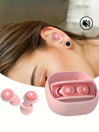 Earplugs For Sleep, Noise-Reducing, Soundproof And Anti-Noise Earplugs, Sponge Dormitory Study, Silent And Noise-Reducing Earplugs