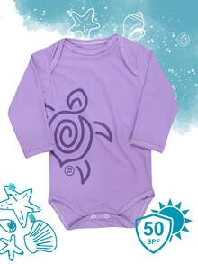 BABY BODYSUIT UV50+ PROTECTION - Lila Púrpura - Ver 5