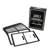 Adult Charades Card Game,Funny Prank Game,Adult Party Games, Casual Parties, Word Guessing Card Games, Entertainment Games. Cards Are Suitable For 4 Or More People, And Make Great Gifts For Christmas, Valentine's Day, And Halloween Parties