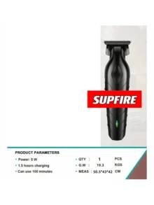 Hair Cutting Machine Professional Finish Black Color 110V/220V Daling DL-1767 / DL-1777 - Purple - View 3