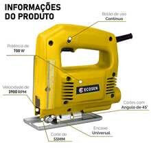 Jigsaw 600w 3500rpm 220V Professional Use Adjustable Base - 查看 5