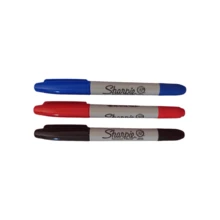 Sharpie 2/3/6/ 包二合一双头 Sharpie 永久性黑色细记号笔（0.9 毫米）和超细笔（0.5 毫米） - 速干防褪色记号笔，适用于木材、塑料、金属、纸张 - 艺术家绘画、办公书写、学校用品 - 彩色 - 查看 14