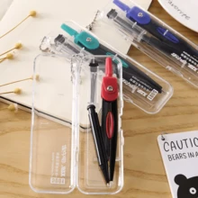 Back To School Compass 2-PieceSet, Student Geometry DrawingTools, Math Class Essential Supplieswith Portable Case