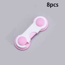 12 件婴儿锁，多功能抽屉锁，无需钻孔，防开门，防夹手橱柜锁，保护婴儿安全，婴儿必备用品