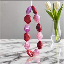 1 pieza Correa de teléfono, correa de cámara, colgante de auriculares de acrílico con cuentas y estampado tie-dye asimétrico (color de cuentas con estampado tie-dye aleatorio)