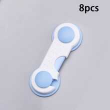 12 件婴儿锁，多功能抽屉锁，无需钻孔，防开门，防夹手橱柜锁，保护婴儿安全，婴儿必备用品