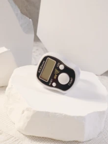 1 件电子环形计数器，中东阿拉伯风格，数字显示便捷环形计数器，缓解压力，电子显示环形计数器，计数计数器，跳绳计数器，人流量计数器，适用于礼拜、计数、运动、瑜伽 - 彩色 - 查看 7