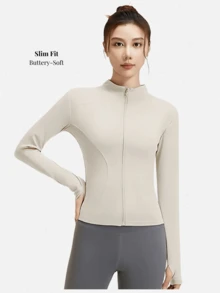 vetega Women Sports Jackets - 象牙 - 查看 1