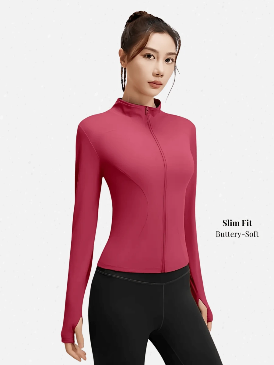 vetega Women Sports Jackets - Strawberry Rose - View 1