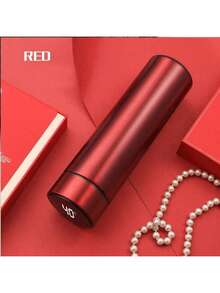 1 pieza/500ml(16.9oz) - Taza con pantalla de temperatura inteligente + filtro de té | Taza de agua de acero inoxidable | Estilo degradado de dopamina Ins | Bloqueo de temperatura a largo plazo de 24 h | Taza de viaje de oficina y salud | Taza de café para coche de las cuatro estaciones - Botella de agua para deportes y viajes al aire libre, adecuada para la escuela, el camping y las excursiones