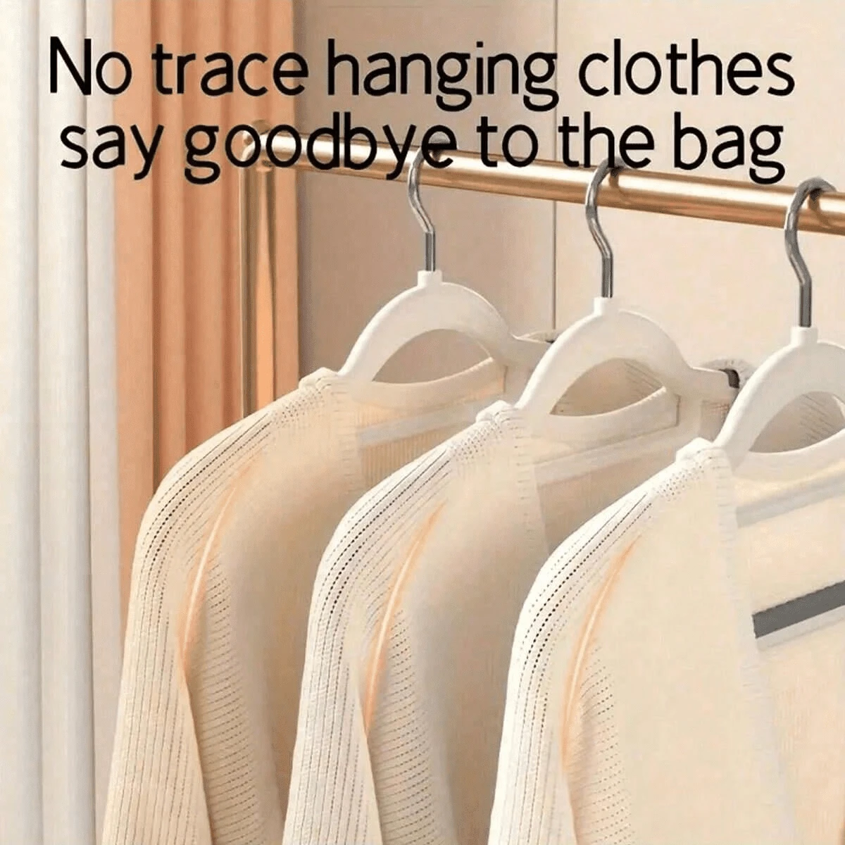 10pcs Non-Slip Clothes Hangers, Heavy Duty Durable Hangers For Home Clothing Drying And Storage Organization, Suitable For Bedroom, Bathroom, Household - Multicolor - View 5