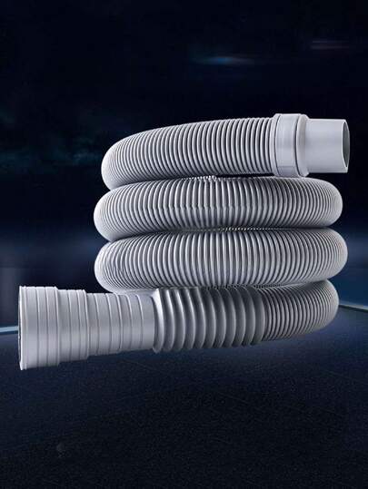 1 件通用全自动/半自动洗衣机排水软管，加厚排水管带多个连接器，适用于洗衣机和洗碗机