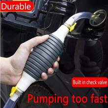 Manguera Bomba Sifon Para Transferir Gasolina - Negro - Ver 6